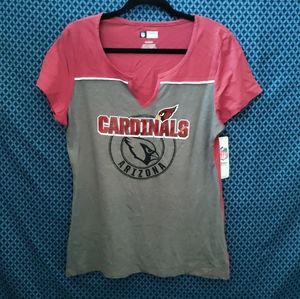 NFL Team Apparel - Women's Arizona Cardinals lightweight t-shirt. New. Size - XL